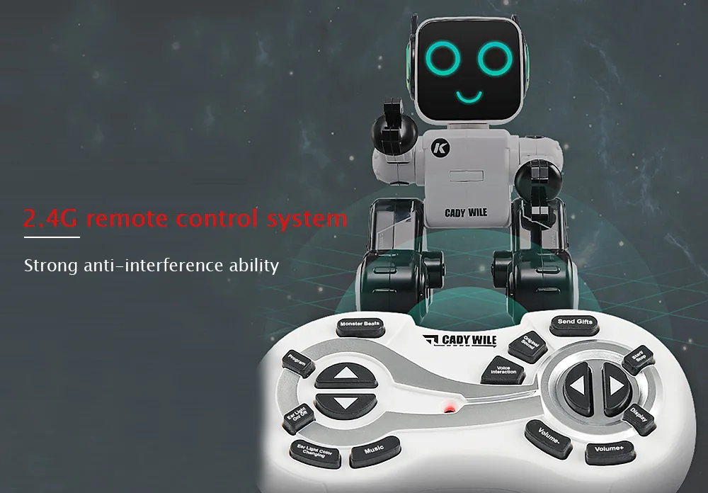 JJRC R4 RC робот интеллектуальные игрушки Cady Wile Gesture Remotol управление фигурка умные роботы интерактивная игрушка VS R2 R3