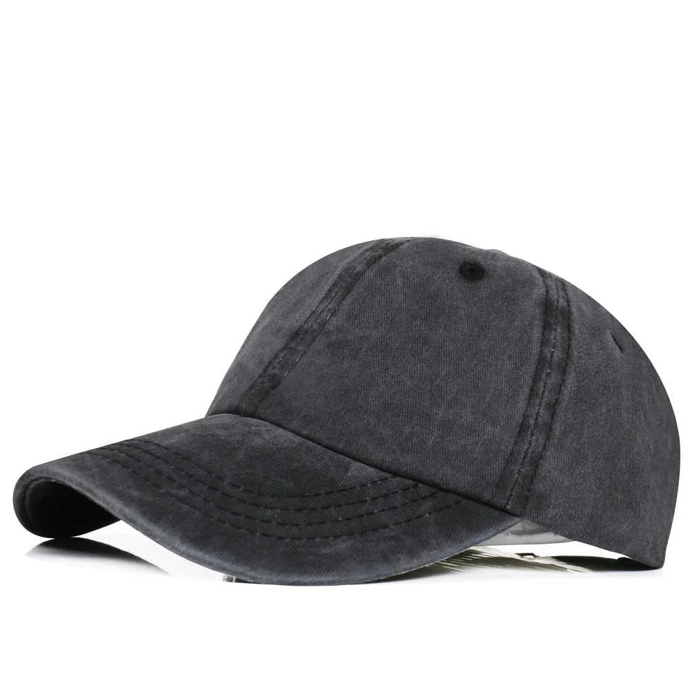 LFGD194 Оптовая Продажа сплошной цвет Регулируемая SNAPBACK шесть панелей промывают