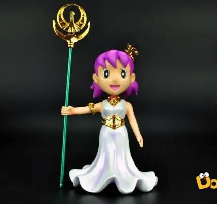 B Doraemon Nobita Nobi Minamoto Shizuka Saint Seiya Athena аниме фигурка ПВХ Новая коллекция Фигурки игрушки коллекция - Цвет: B