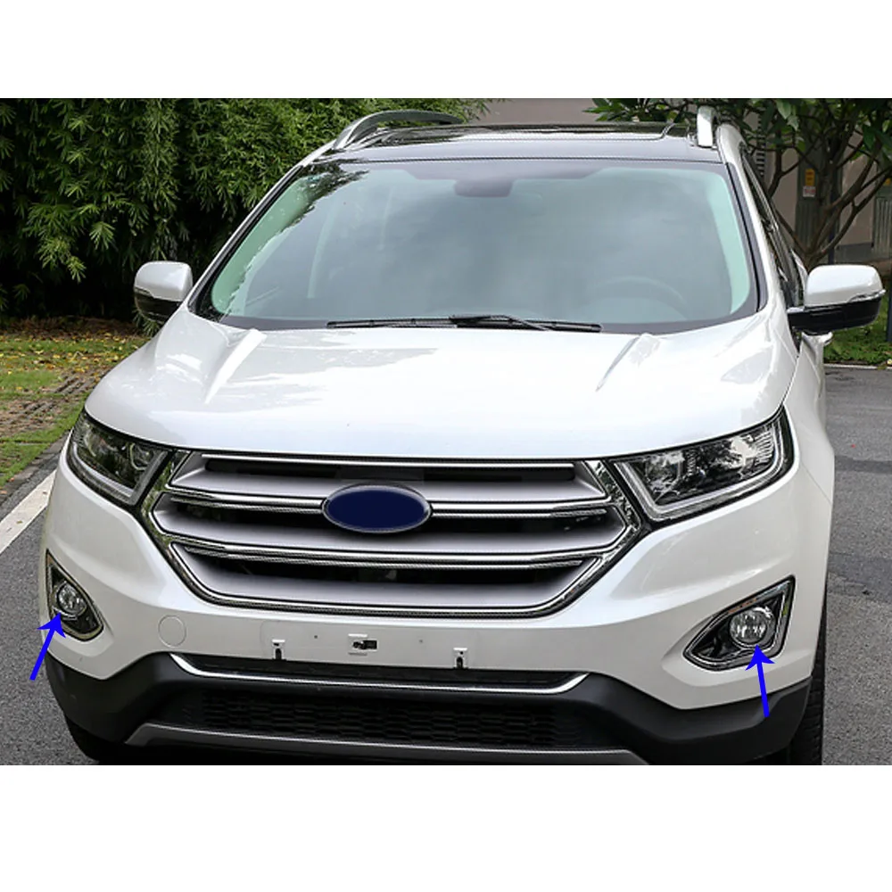 Для Ford EDGE 2015 2016 2017 2018 автомобильный корпус передняя противотуманная фара