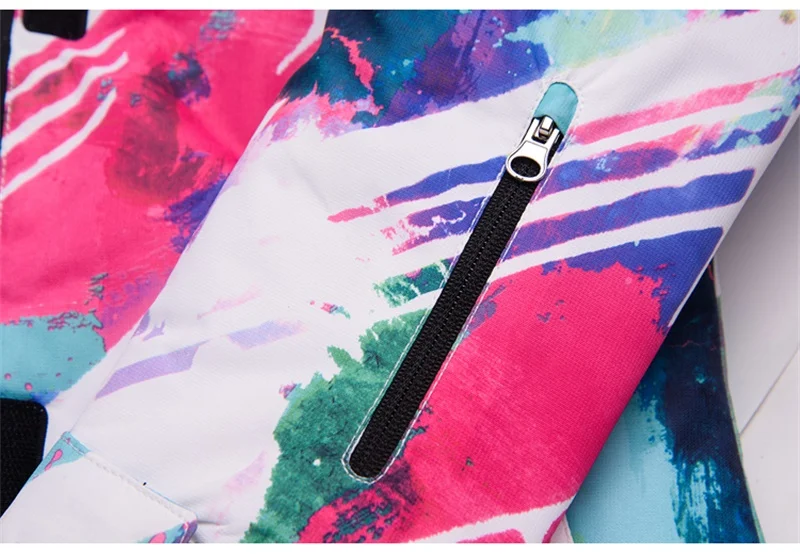 Новинка 2017 женские лыжные куртки брендовая уличная теплая куртка для сноуборда