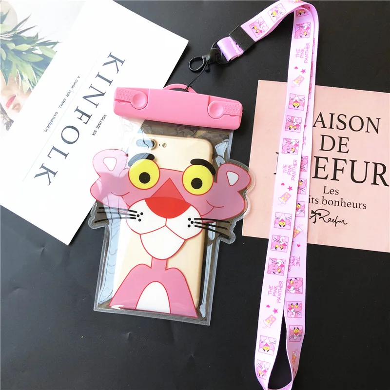 Cute Sailor moon Waterproof Mobile Bag For iPhone Xiaomi Coin Pocket Card Holder Storage Universal Underwater Pouch case |
