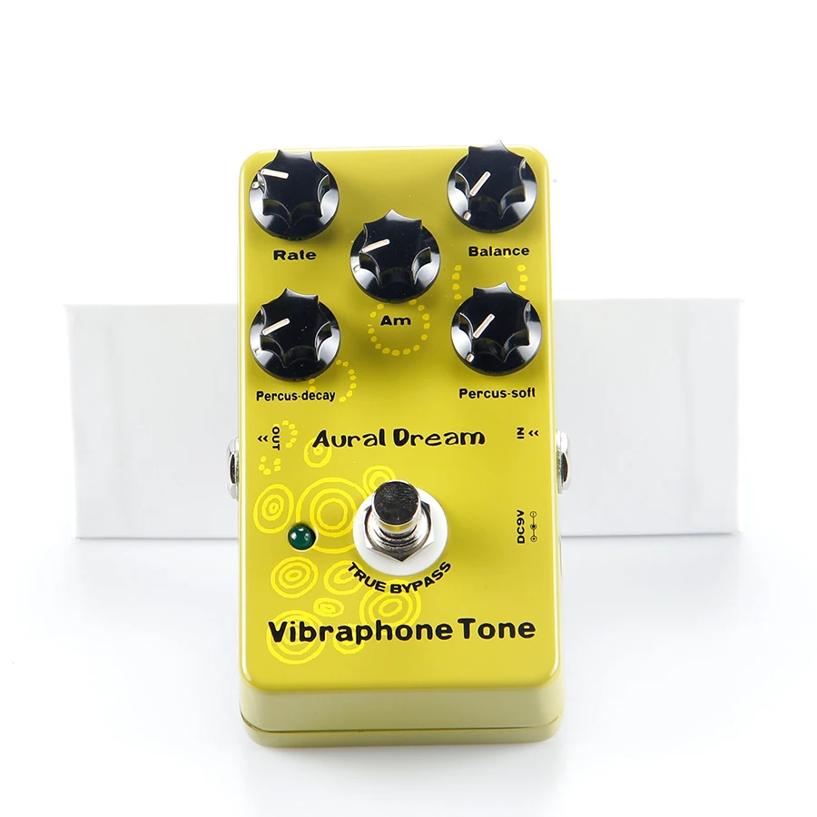Aural Dream Vibraphone Tone синтезатор гитарных эффектов Педаль настоящая байпасная