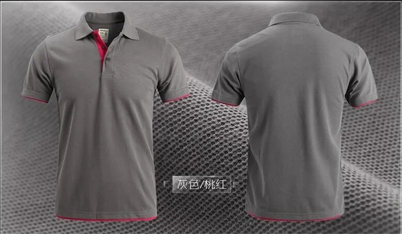 Мужская рубашка поло, модная, однотонная, с коротким рукавом, Camisas Polo, тонкая рубашка, мужская, хлопок, поло, рубашки, повседневные рубашки, топы, футболки, S-3XL