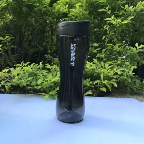 Черный Herbalife 24 Fit бутылка для воды Модная Портативная Herbalife питание на заказ протеиновый порошок шейкер бутылка - Цвет: Черный