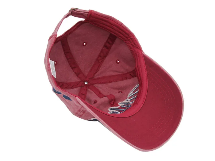 6 цветов промытая Хлопковая мужская бейсболка Snapback шапки для женщин бейсбольная Кепка с вышивкой буквенная Кепка с металлической буквой мужская шапка