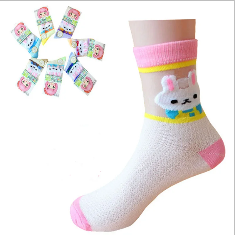Носки детские с рисунком кролика 10 шт. = 5 пар|kids socks|socks for girlssocks children |