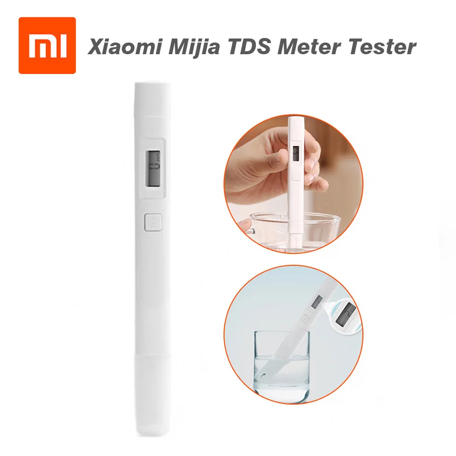 Оригинальный измеритель Xiaomi MiJia TDS тестер портативное определение качества воды