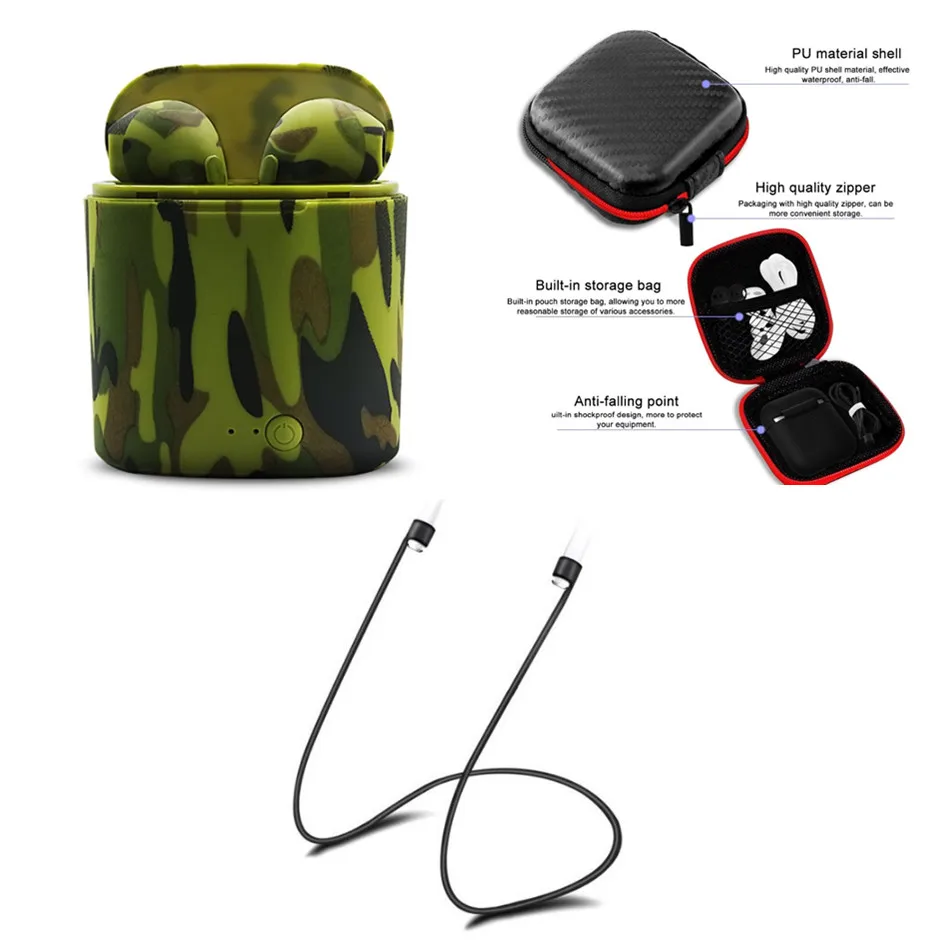 Camo I7S TWS беспроводные наушники Bluetooth туры Близнецы стерео музыка гарнитура с