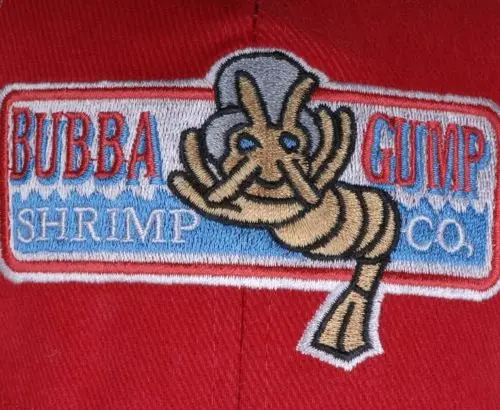 Новинка 2017 бейсболка Bubba/Forrest Gump креветки Co. Беговая Кепка для компании косплей |