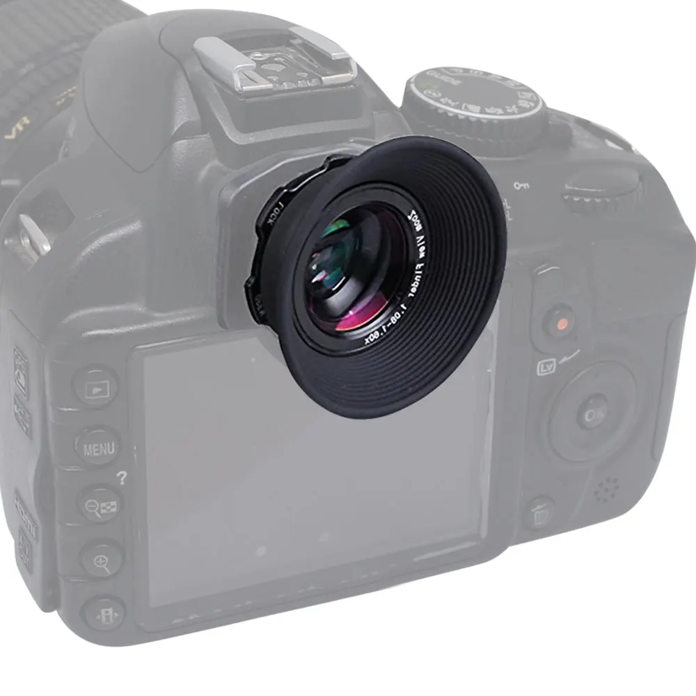 

Mcoplus 1.08x-1.60x Zoom Viewfinder Eyepiece Magnifier Eyecup for Canon Nikon Sony Pentax Olympus Fujifilm etc DSLR Camera
