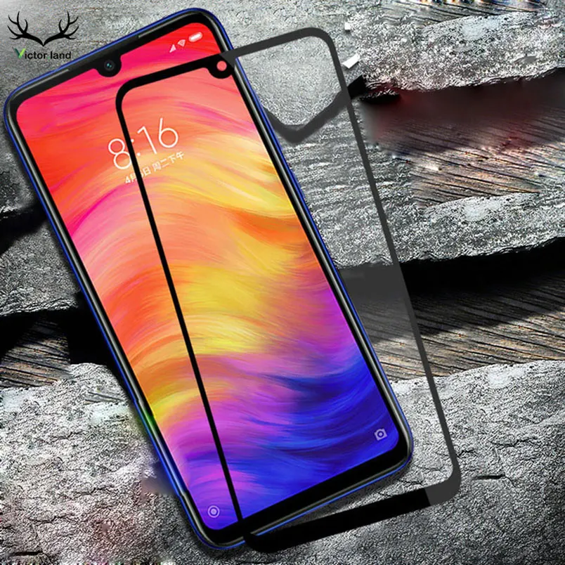 Закаленное стекло для xiaomi redmi note 7 Защитная пленка экрана mi 9 Play с полным покрытием