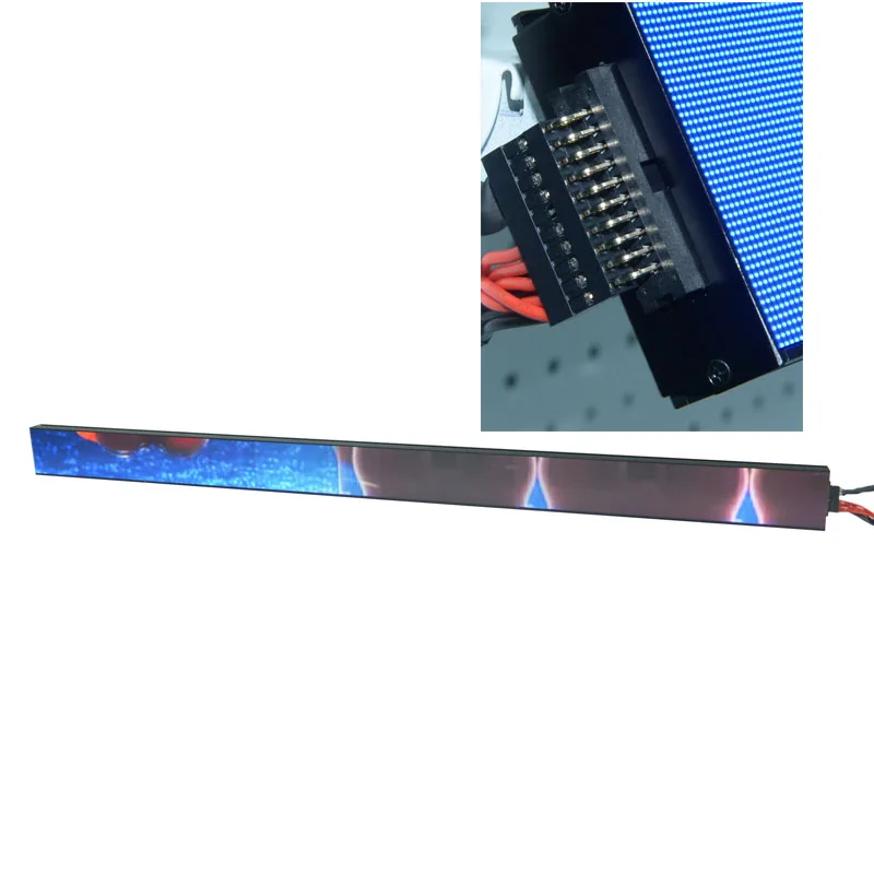 RGB полка Крытый led доска HD P1.25 COB полка рекламы led дисплей экран для супермаркета