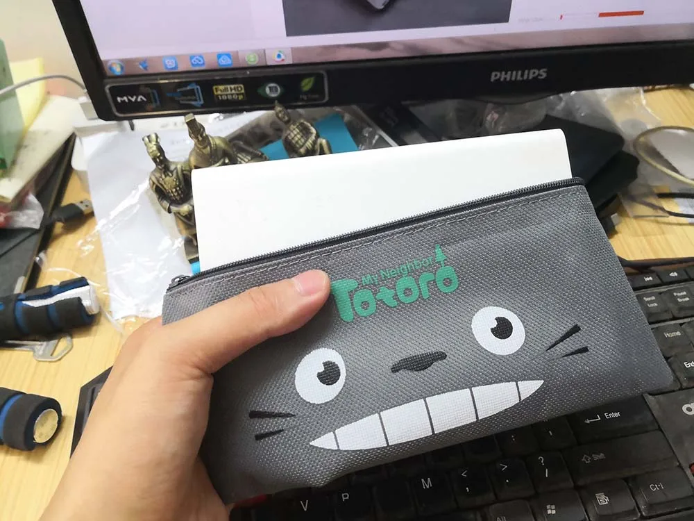 Внешний нескользящий холщовый чехол для Xiaomi power Bank 2 10000 mAh 20000 mAh 2C power Bank, тканевый защитный чехол
