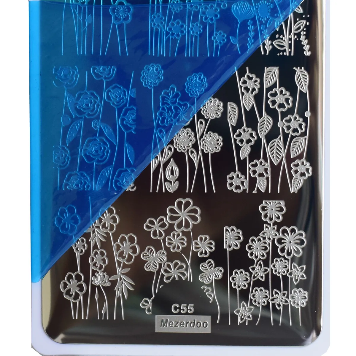 Пластины для стемпинга ногтей из нержавеющей стали 1 шт. |