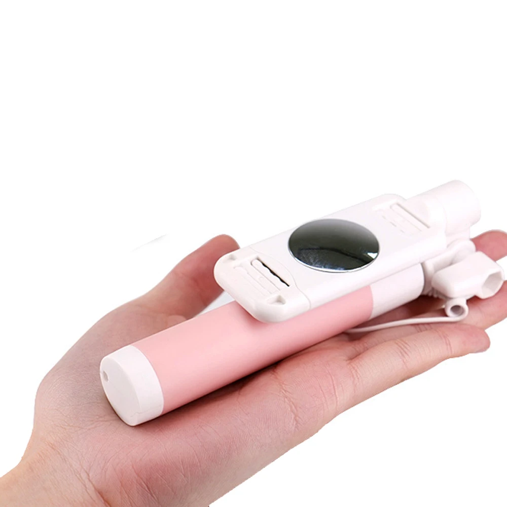 Мини Perche Pal Pau De Self Palo селфи палка для Android iPhone samsung универсальный с кнопка