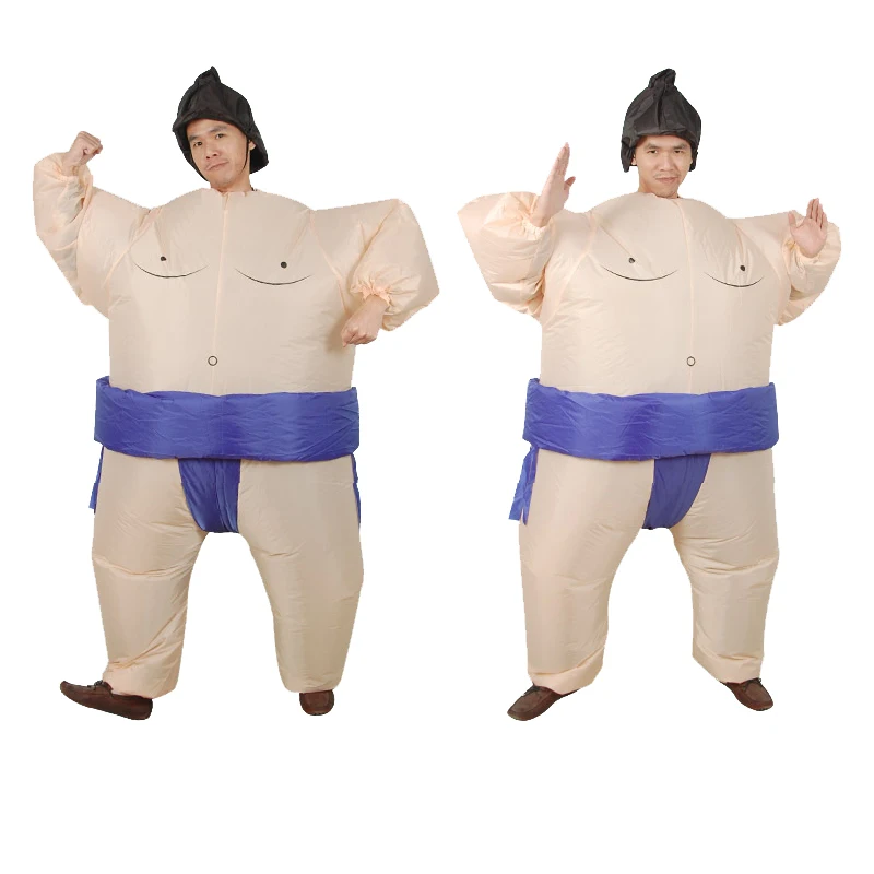 Надувной костюм борца сумо для взрослых Aeveral цвета Хэллоуин косплей|Праздничные
