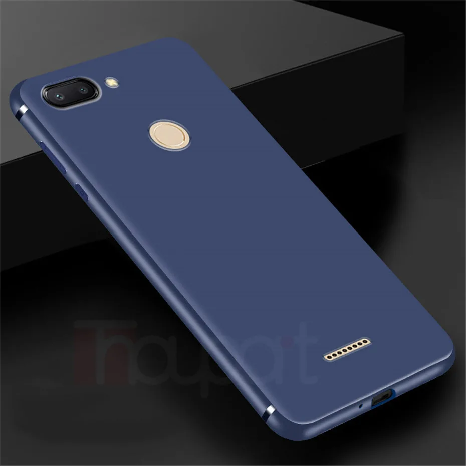 Матовый Силиконовый чехол для Xiaomi Redmi 6 Pro 6A случаях магнитное кольцо стенд держатель Мягкая Накладка чехол для Xiaomi Redmi 6A чехол Redmi 6 Pro