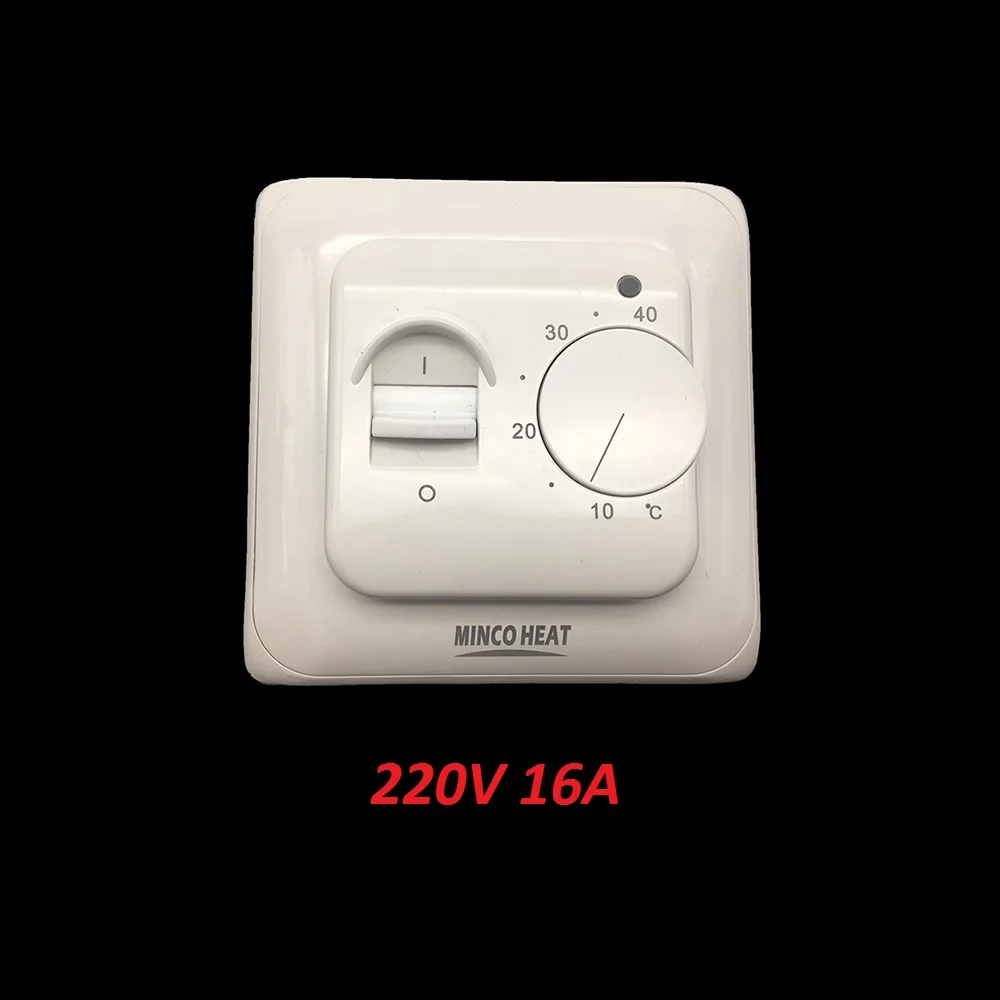 MINCO HEAT 220 V 16A механический ручной Электрический напольный нагревательный
