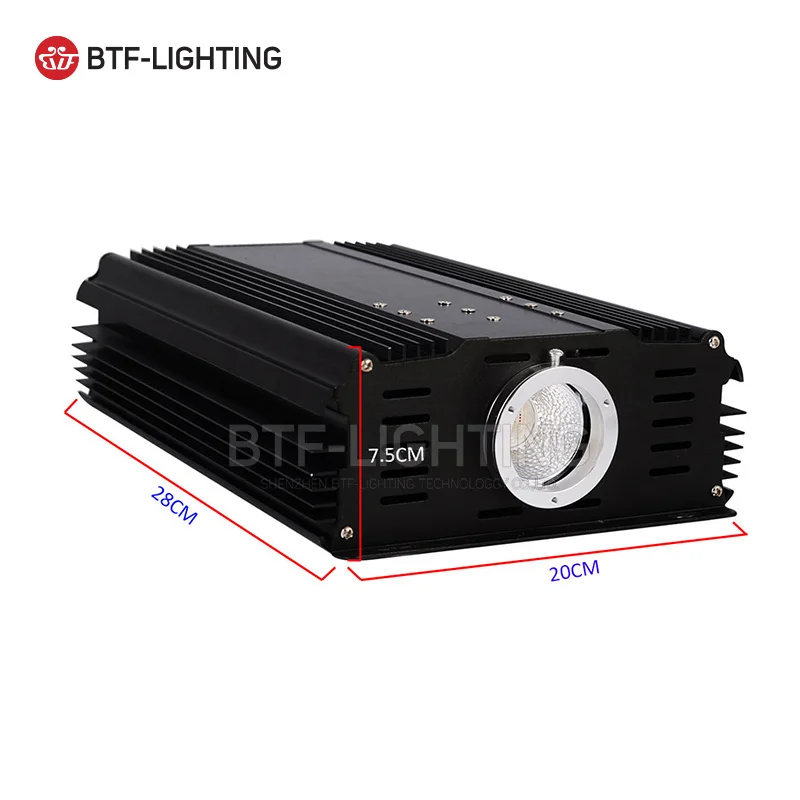 Оптовая продажа DMX DMX512 75 Вт RGB светодиодный волоконно оптический двигатель