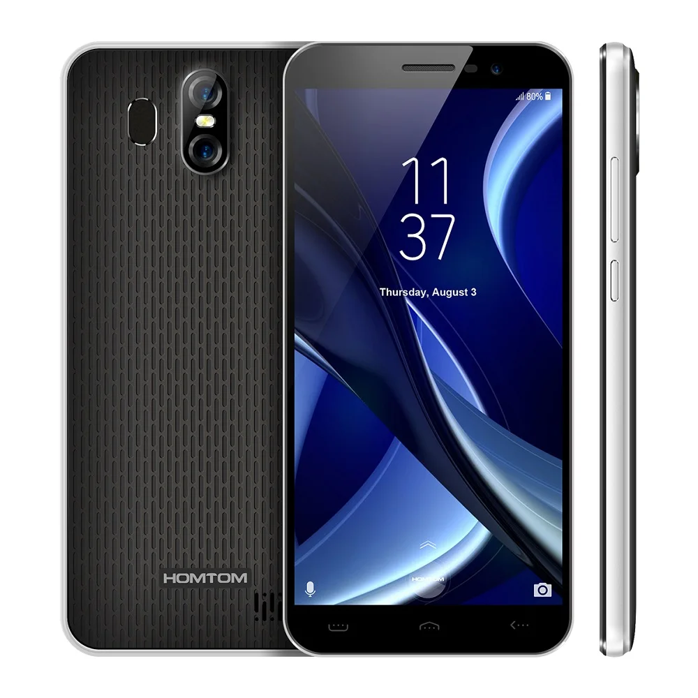 HOMTOM S16 смартфон 3g Android 7 0 MTK6580 Quad Core 1. Hz 2 ГБ Оперативная память 16 Встроенная 13.0MP + 8MP