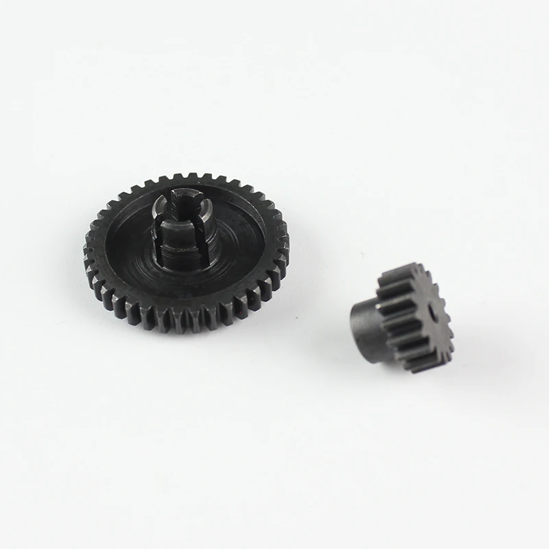 2pcs/lot Wltoys A949-24 Upgrade Metal Reduction Gear + motor gear for Wltoys A949 A959 A969 A979 K929 1/18 Rc Car Part