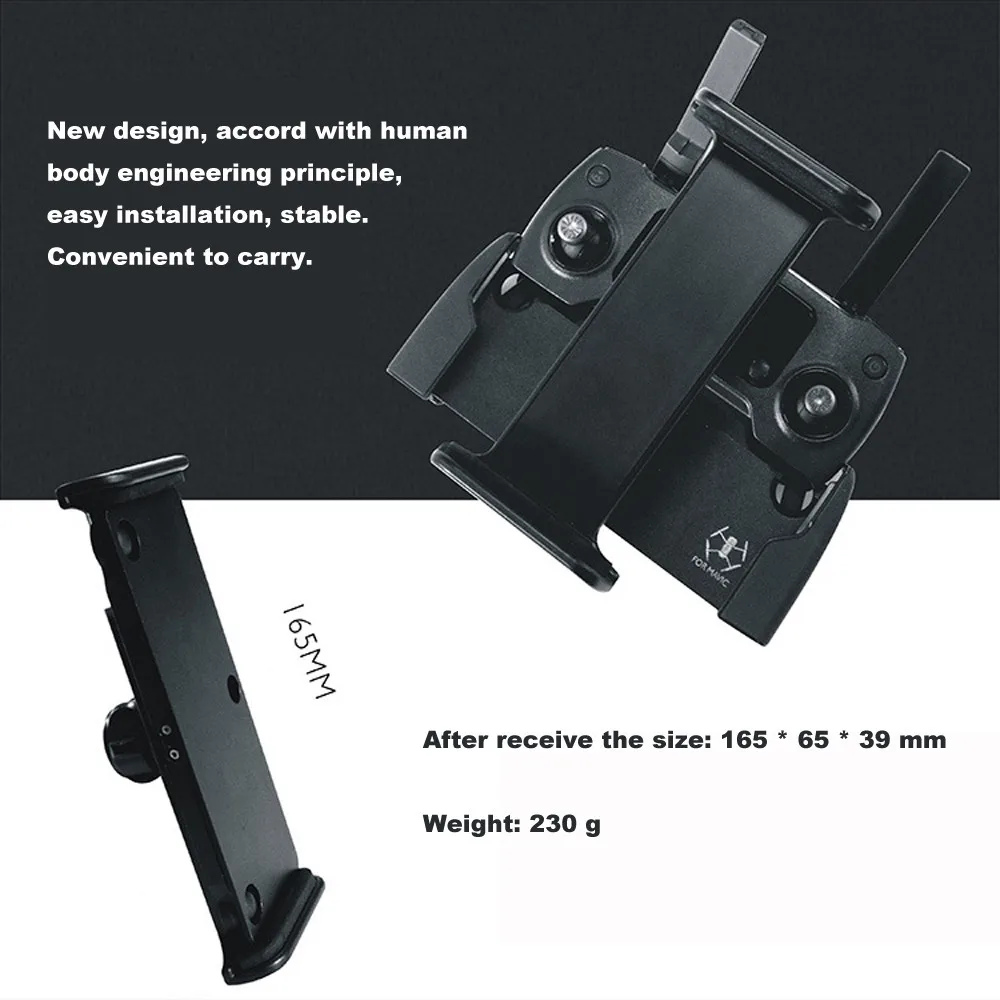 HIPERDEAL 4-12 дюймов держатель для телефона плоский кронштейн стойка DJI Mavic 2 Pro Zoom Air Spark