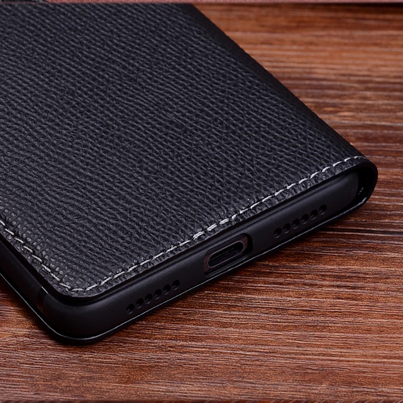 Натуральная кожа задняя крышка для iphone х R XR coque САППУ флип чехол Крышка 6 1 дюйма