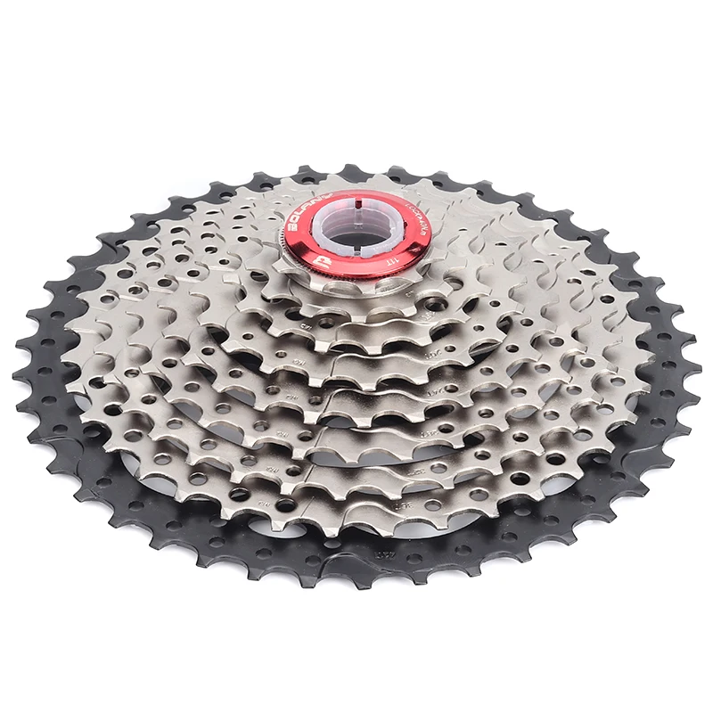 Bolany горный велосипед 9 скоростей кассета 11-40 T/42 T широкое соотношение MTB велосипед 9 S Freewheel совместимый Sram