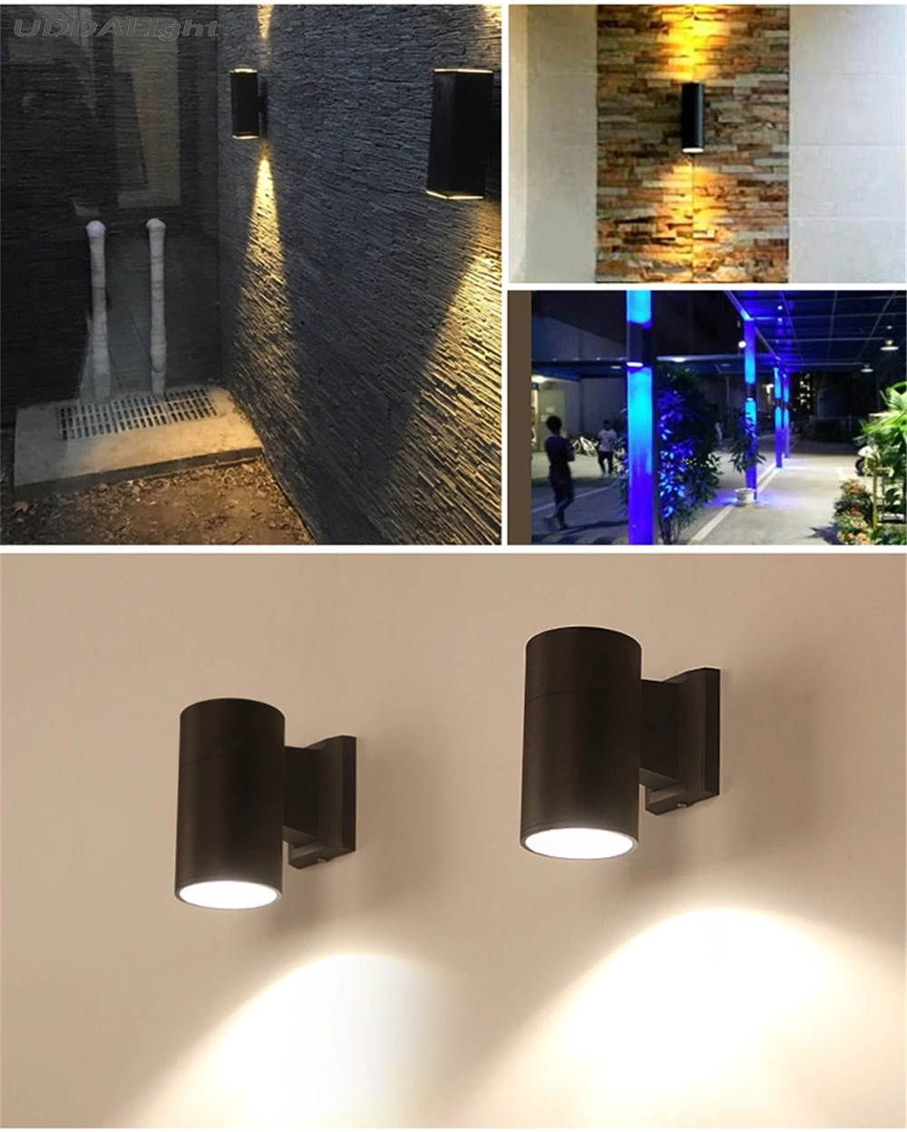 Уличный настенный светильник 20W led IP65 145*200mm скидка 30