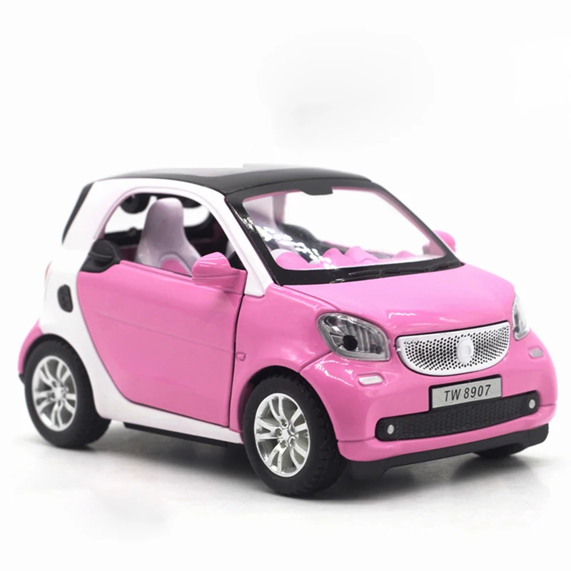 Hommate Smart 1:24 весы для двух моделей автомобилей сплава металла литья под давлением игрушка модель машины подарок автомобили игрушки для детей