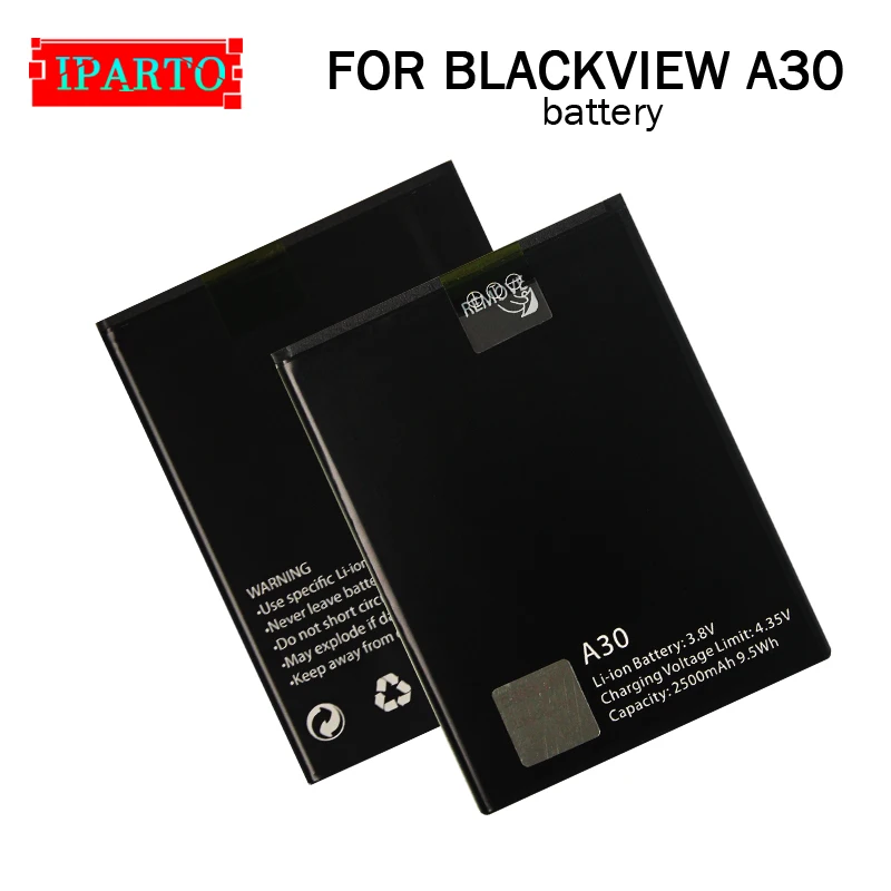 BLACKVIEW A30 Батарея Замена 100% оригинал Новый высокое качественный вместительный 2500