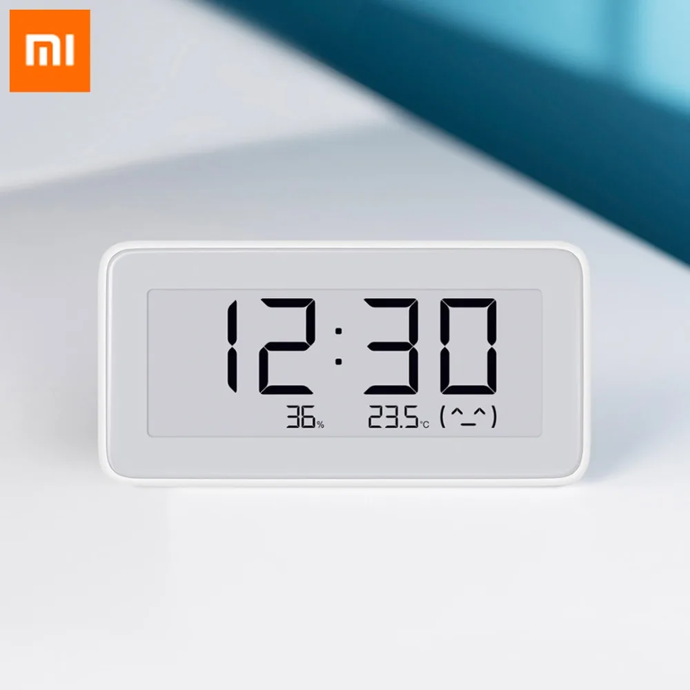 

Original Xiaomi Mijia Smart Temperature Humidity Monitoring Bluetooth Digital Clock 3.7 inch E-ink LCD Screen Measuring Tools