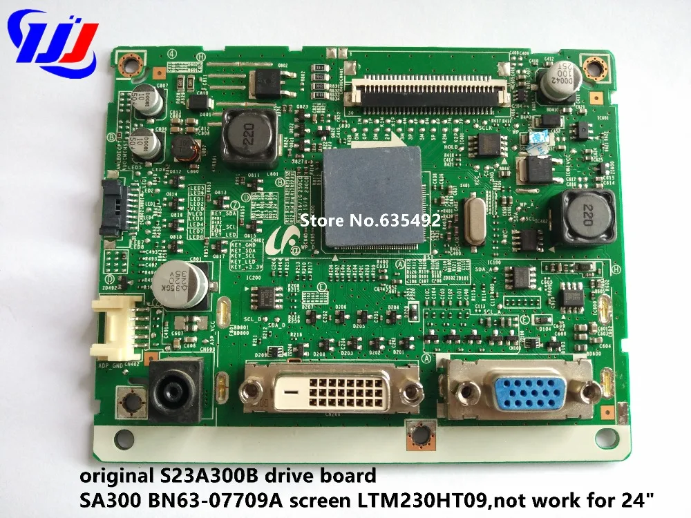 S23A300B привод платы SA300 BN63-07709A экран LTM230HT09, не работает для 24"
