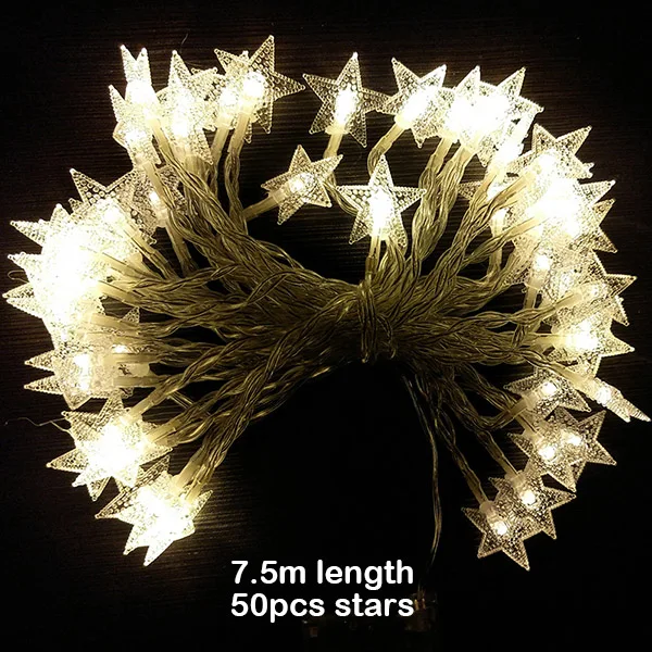 7.5m White Star Детская палатка, детский домик, шестигранный шар, бассейн, типи, палатка, портативная складная палатка, детский игровой домик, детская принцесса, игровой замок, палатка - Цвет: 7.5m White Star