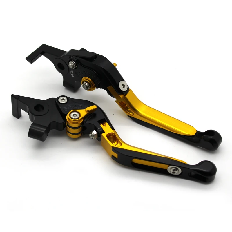 

with logo Motorcycle Frame Ornamental Foldable Brake Handle Extendable Clutch Lever for Aprilia SHIVER GT 2007-2016