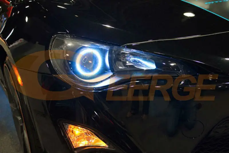 Для Toyota FT-86 FT86 2013 отличное RF контроллер Bluetooth мульти-Цвет ультра яркий RGB светодиодный Ангельские глазки комплект