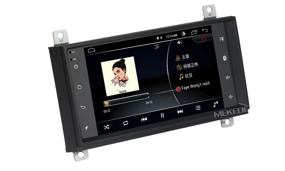 MEKEDE Android 8,1 Автомобильный DVD плеер для JEEP Grand Cherokee 2011 2012 2013 1 Din автомобильный радио мультимедиа gps навигации стерео аудио