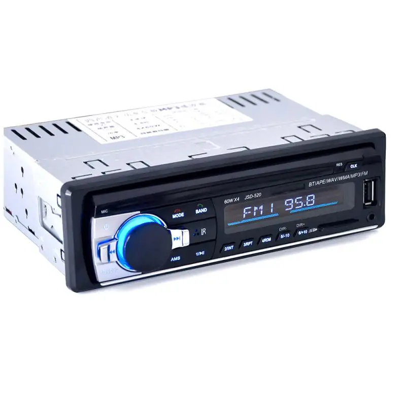 Автомобильный MP3 плеер с Bluetooth FM AUX 1 DIN|car stereo player|aux receivercar mp3 player bluetooth |