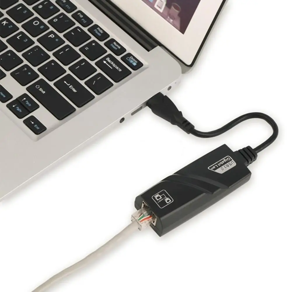 USB 3 0 к RJ45 Gigabit Ethernet LAN (10/100/1000) Мбит/с сетевой адаптер Сетевая карта для ПК ноутбука |