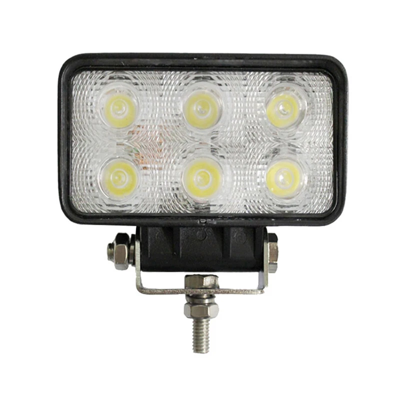 6LED Площадь Наводнение Луч 18 Вт 12 В 24 Свет лампы на Внедорожнике Грузовик Лодка