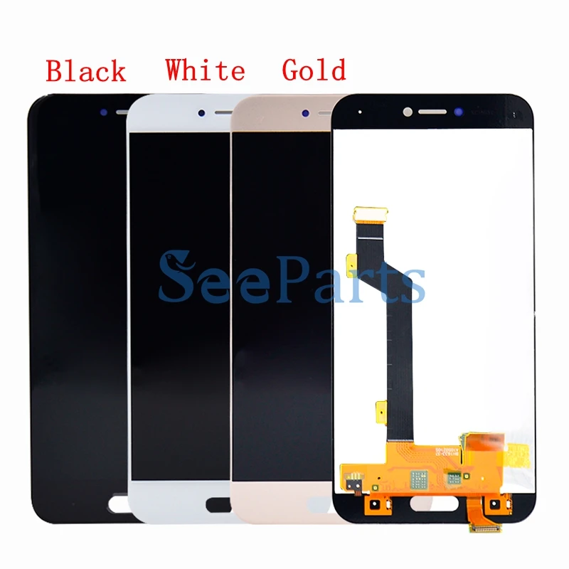 Для 5 15 &quotXiaomi Mi5C Mi 5C ЖК дисплей с сенсорным экраном дигитайзер сборка 1920x1080 FHD для