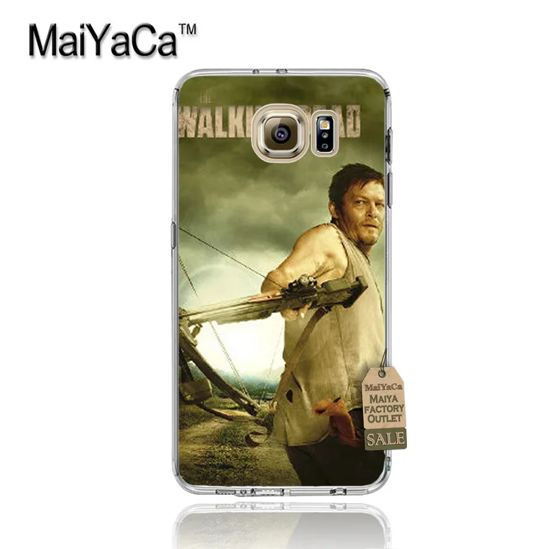 MaiYaCa Ходячие мертвецы оболочка чехол для телефона Samsung S5 S6 S7 Edge S8 Plus S3 S4|case for
