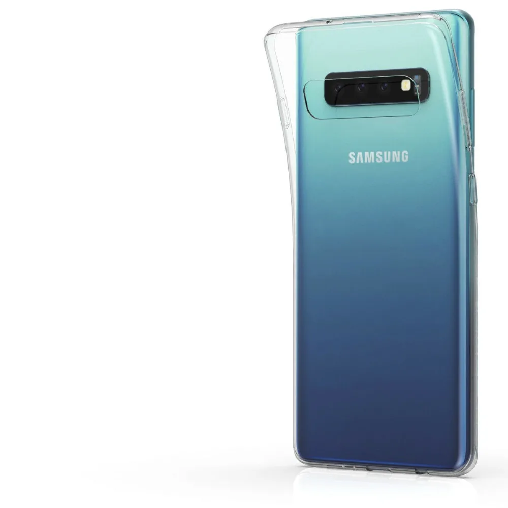 Для samsung Galaxy S10 Plus S10 5G чехол ультра тонкий прозрачный мягкий ТПУ чехол для задней панели для samsung Galaxy S10e S10+ Plus чехол
