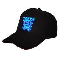 new anime tokyo ghoul logo sun printing cotton hat baseball cap sport luminous hat unisex anime accessories cosplay hip hop gift