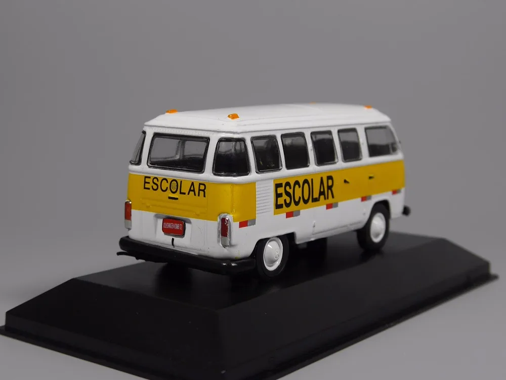 Авто ИНН ixo 1:43 Volkswagen Kombi T2 школьные подставки литая модель автомобиля|ixo 1:43|diecast model