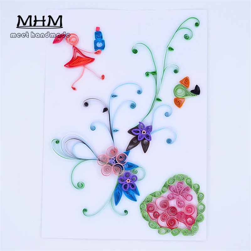 100 шт. разноцветная бумага для рукоделия 7 мм х 54 см|quilling paper|quilling paper quillingquilling materials