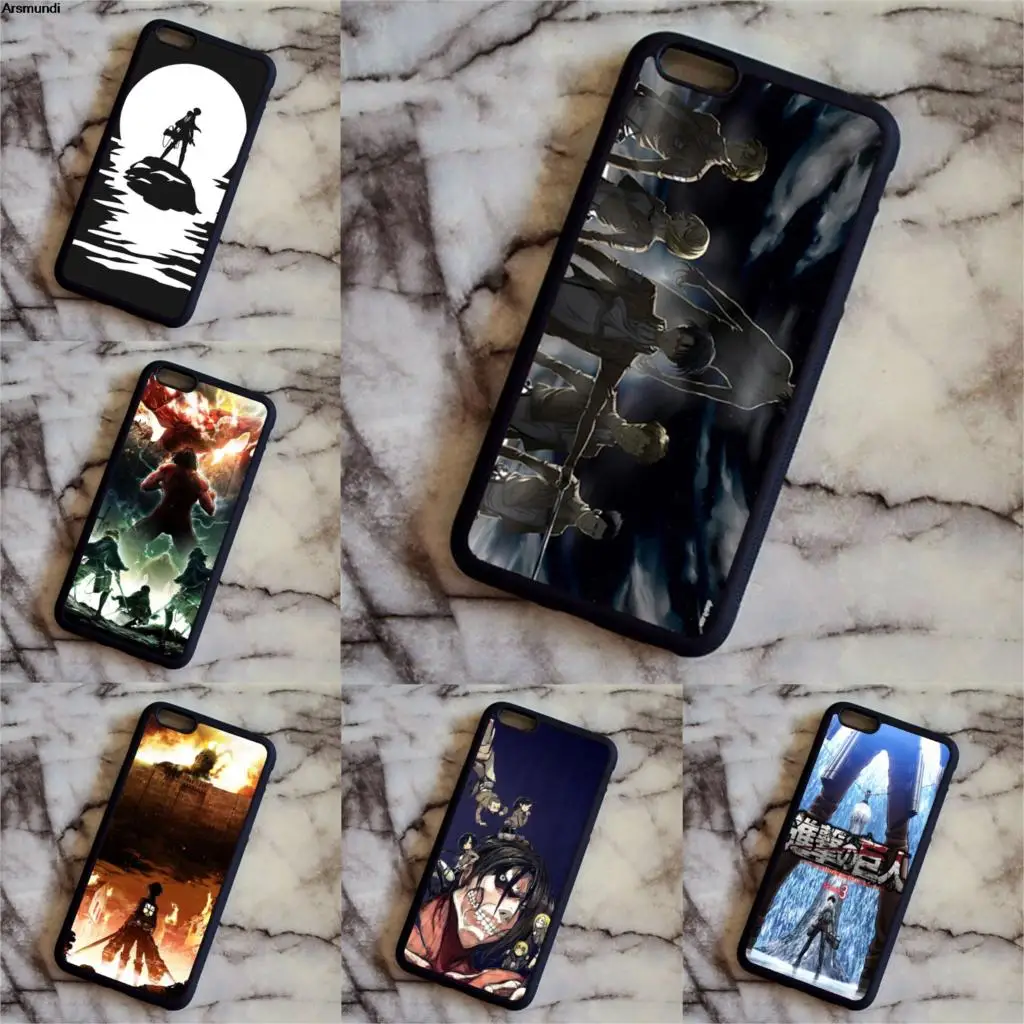 KETAOTAO Attack on Titan Shingeki no Kyojin Mikasa Чехлы для телефонов iPhone 4S 5C 5S 6 6S 7 8 Plus X Чехол Мягкий
