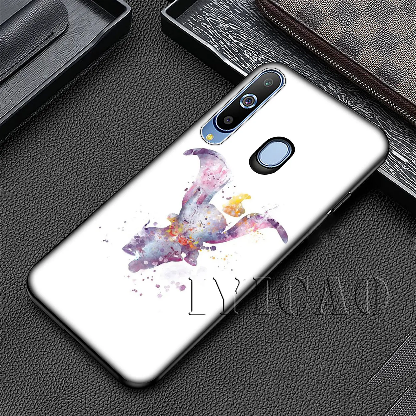 IYICAO Dumbo Слон Мягкий силиконовый чехол для Samsung Galaxy A70 A60 A50 A40 A30 A20 A10 A50S A40S A30S A20E A10S