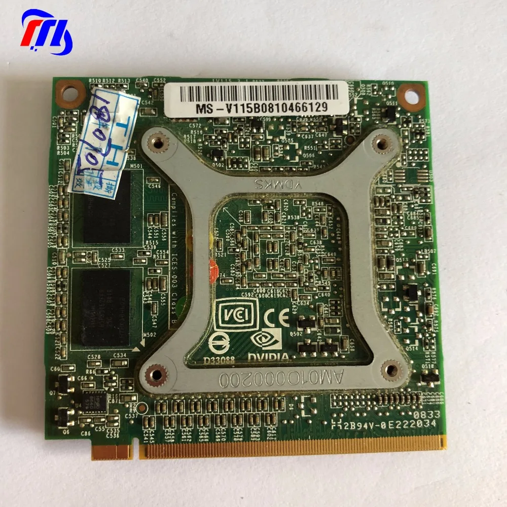 Графическая видеокарта для ноутбука A c er spire 5520G 6930G 7720G 4630G 7730G n Vidia GeForce 9300M GS DDR2 256MB